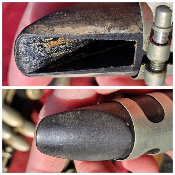 VTG Tempertone Clarinet France And Case FOR PARTS REPAIR Grenadilla Wood  6004 - Picture 8 of 16